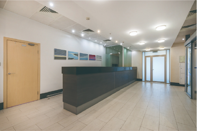 レセプションエリア